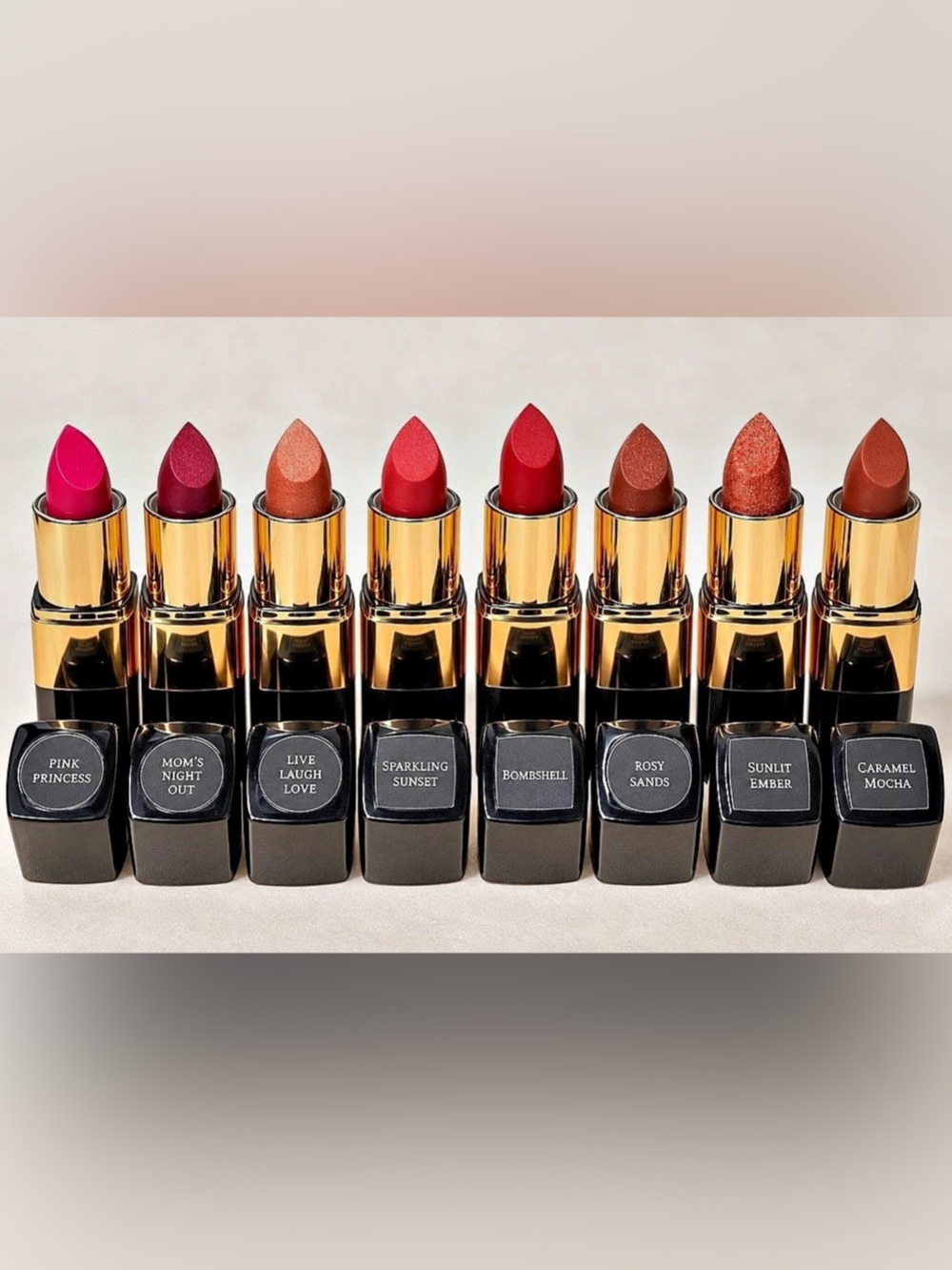 Ava Dean Lipstick Set 8-Piece